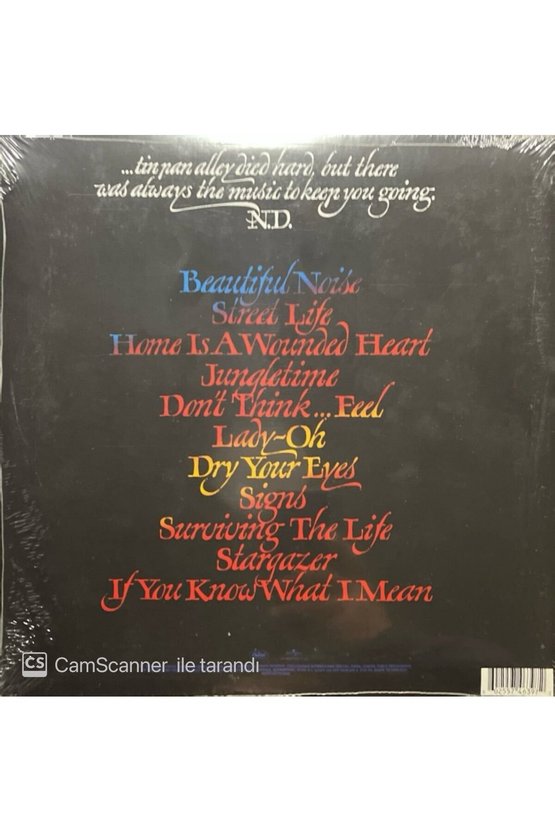 Neil Diamond Beautiful Noise 50 Year Anniversary LP Plak