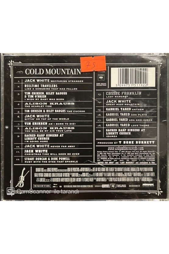 (PLAK DEĞİLDİR CD DİR) Gold Mountain Soundtrack Cd