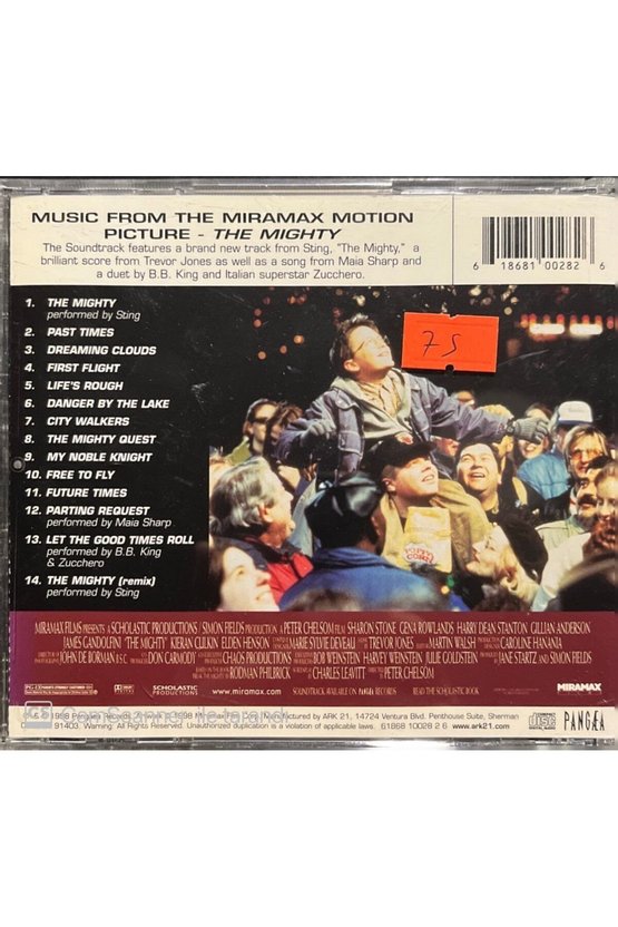(PLAK DEĞİLDİR CD DİR) The Mighty Soundtrack Cd