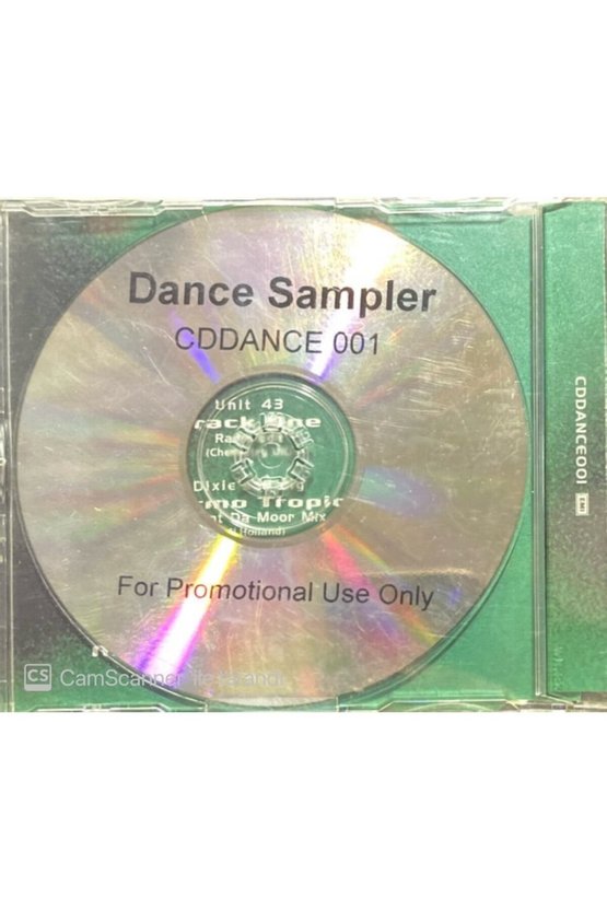 (PLAK DEĞİLDİR CD DİR) Dance Sampler Maxi Single Cd
