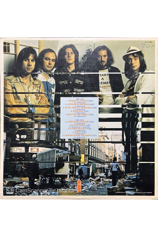 Sutherland Brothers & Quiver Boat On The Street LP Plak