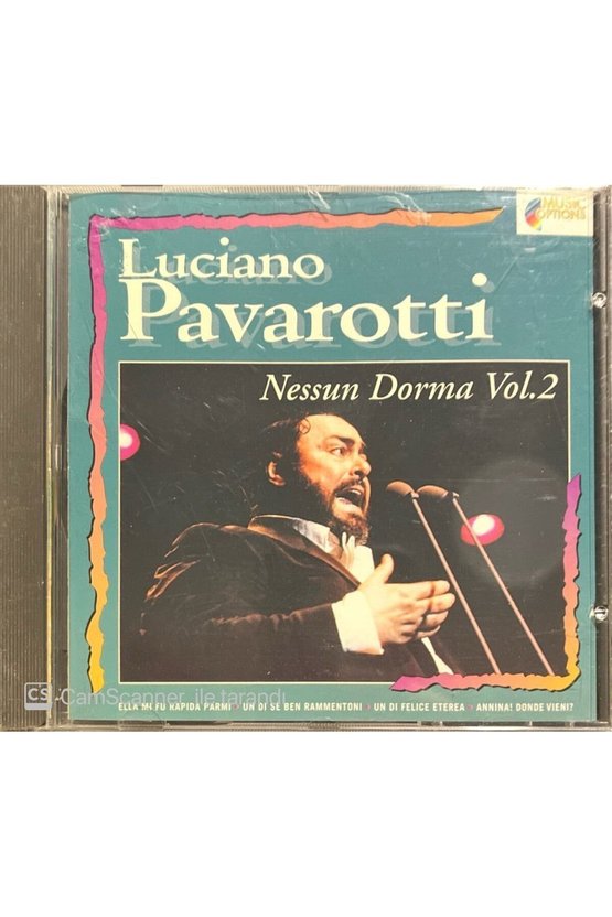 (PLAK DEĞİLDİR CD DİR) Luciano Pavarotti Nessun Dorma Vol.2 Cd