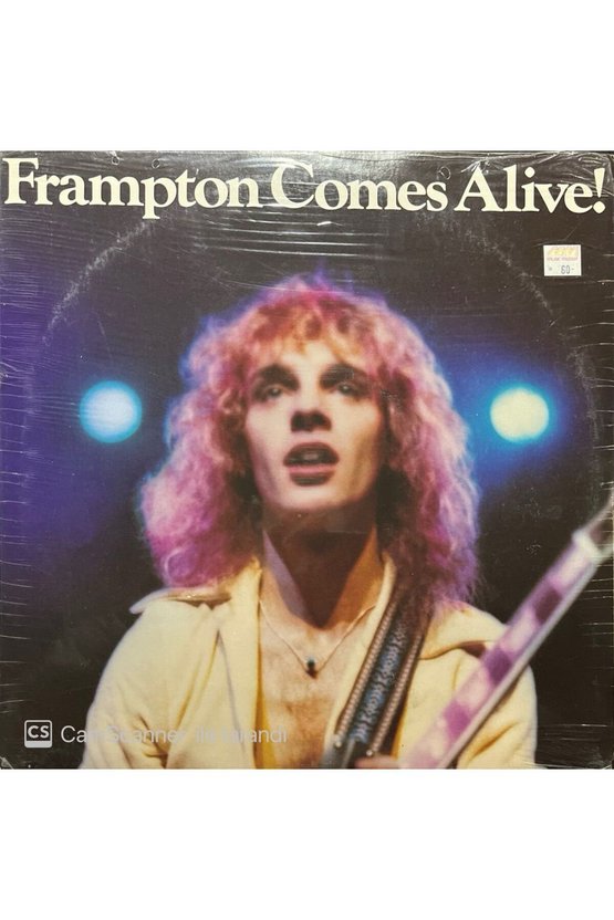 Peter Frampton Comes Alive Double LP Plak