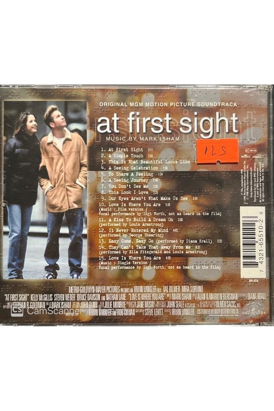 (PLAK DEĞİLDİR CD DİR) At First Sight Soundtrack Cd