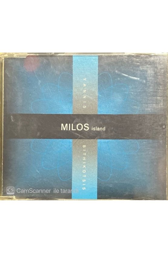 (PLAK DEĞİLDİR CD DİR) Yannis Bithikotsis Milos Island Maxi Single Cd