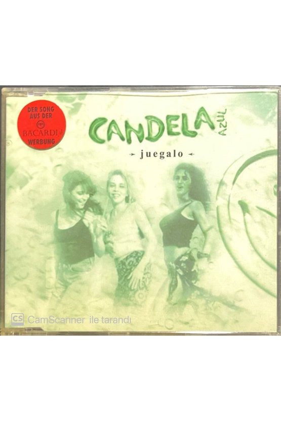 (PLAK DEĞİLDİR CD DİR) Candela Azul Juegalo Maxi Single Cd