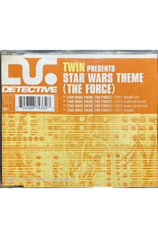 (PLAK DEĞİLDİR CD DİR) Star Wars Theme Maxi Single Cd