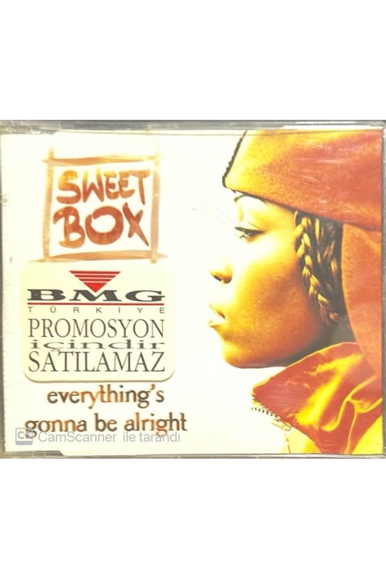 (PLAK DEĞİLDİR CD DİR) Sweet Box Everythings Gonna Be Alright Maxi Single Cd
