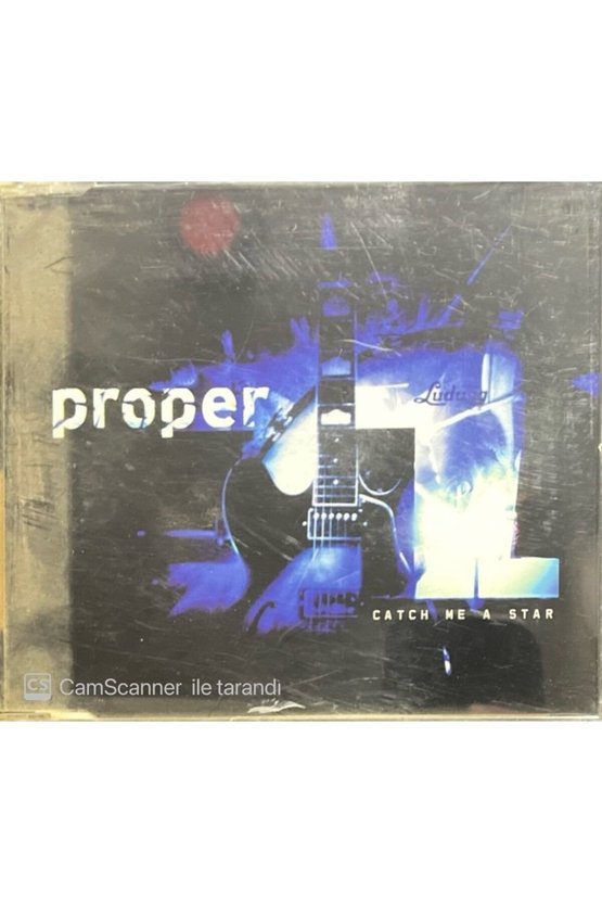 (PLAK DEĞİLDİR CD DİR) Proper Catch Me A Star Maxi Single Cd