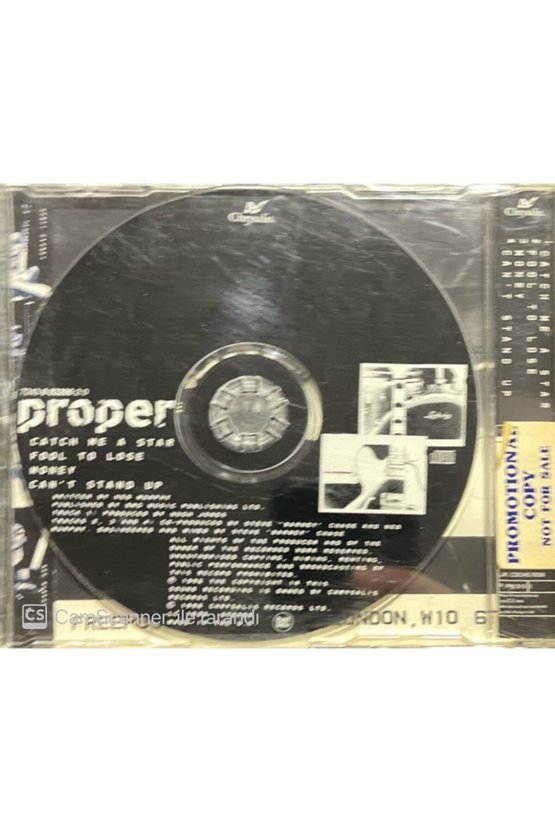 (PLAK DEĞİLDİR CD DİR) Proper Catch Me A Star Maxi Single Cd