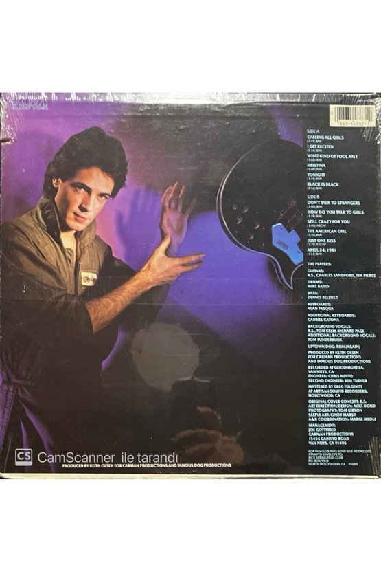 Rick Springfield Success Hasnt Spoiled Me Yet (Açılmamış Ambalajında Dönem Baskı) LP Plak