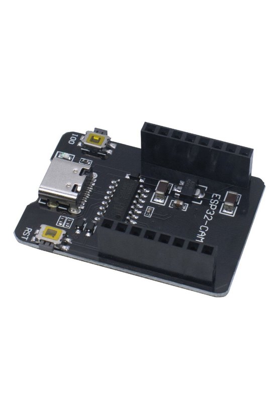 USB Seri Programlayıcı Kartı ESP32-CAM Uyumlu Çift Butonlu Modül CH340G Entegreli Seri Haberleşme ve