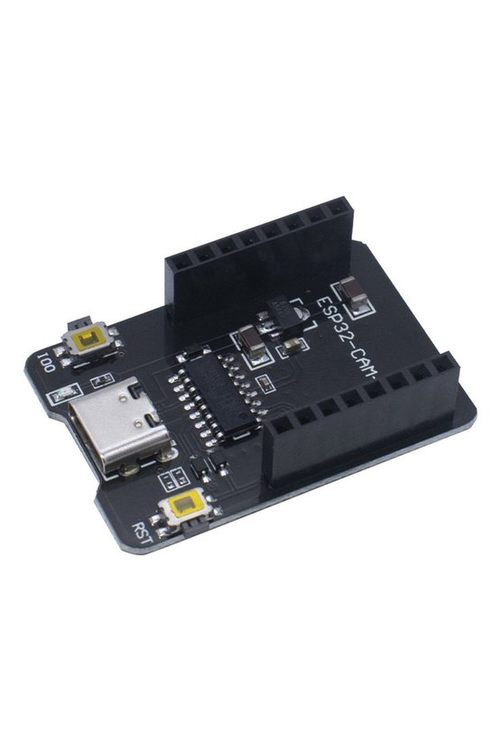 USB Seri Programlayıcı Kartı ESP32-CAM Uyumlu Çift Butonlu Modül CH340G Entegreli Seri Haberleşme ve
