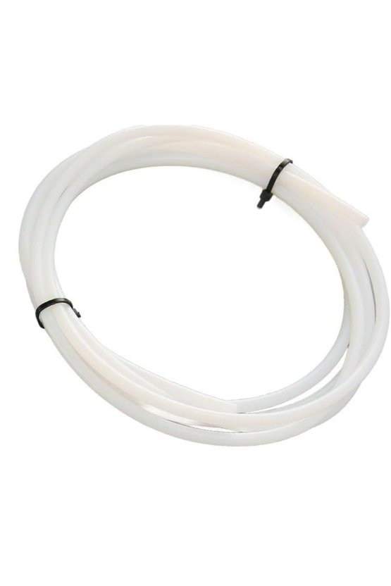 3DSWAY PTFE Bowden Boru 1.75mm Filament ID2mm OD4mm Beyaz 1 Metre 3D Yazıcı Ekstruder Teflon Kılavuz