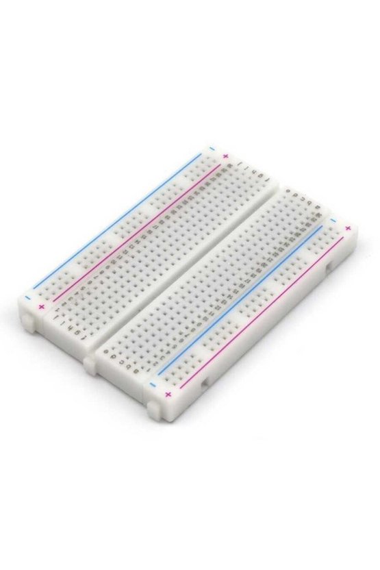 400 Pin Orta Boy Breadboard SYB-130 Lehimsiz Devre Kartı 10 Adet Prototipleme ve Elektronik Deney Se