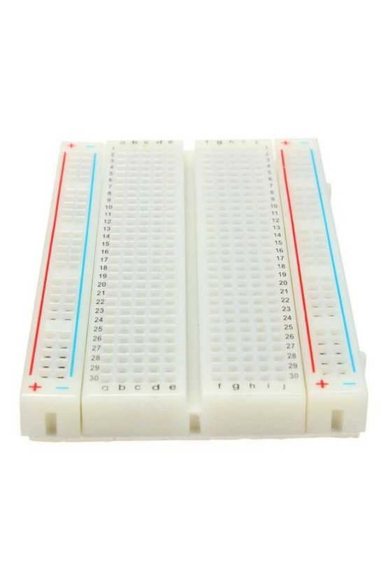 400 Pin Orta Boy Breadboard SYB-130 Lehimsiz Devre Kartı 10 Adet Prototipleme ve Elektronik Deney Se