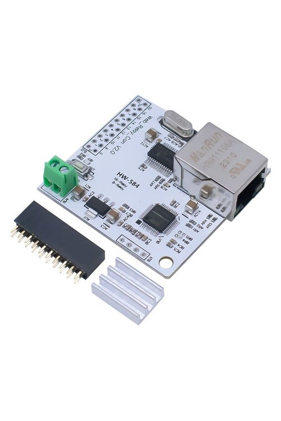 HW-584 16 Kanal Ethernet Web Röle Kontrol Kartı 5V RJ45 Ağ Modülü
