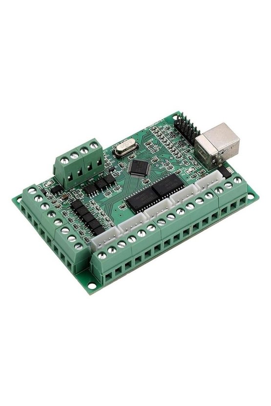 BL-USBMach-2.1 CNC USB Kontrol Kartı 5 Eksen 100KHz Mach3 Uyumlu İzoleli Step Motor Sürücü ve Spindl