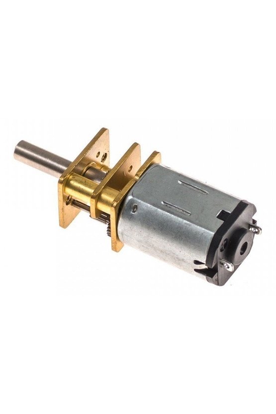 N20 6V 2500 RPM Redüktörlü Mikro DC Motor Metal Dişli Mini Motor 3mm D Şaft Yüksek Devirli Robotik v