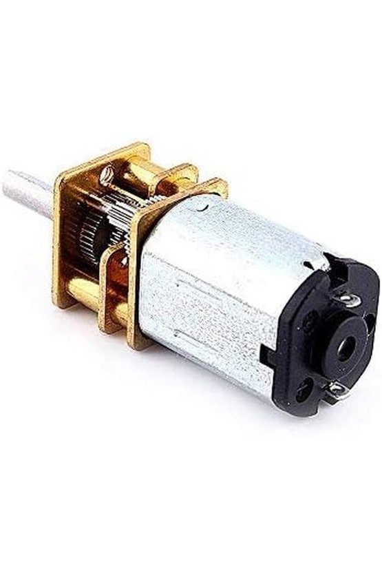N20 6V 2500 RPM Redüktörlü Mikro DC Motor Metal Dişli Mini Motor 3mm D Şaft Yüksek Devirli Robotik v
