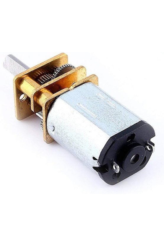 N20 6V 2500 RPM Redüktörlü Mikro DC Motor Metal Dişli Mini Motor 3mm D Şaft Yüksek Devirli Robotik v
