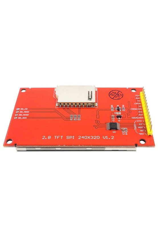 ESP32-S3-CAM N16R8 Gelistirme Kiti 2.8 Inc Dokunmatik TFT Ekranli Sensorlu Genisletme Seti