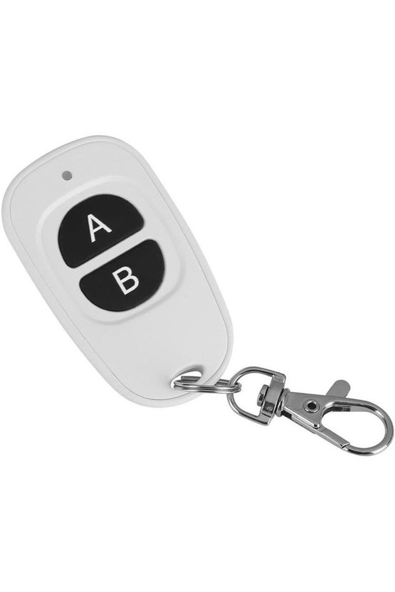433 MHz 2 Butonlu RF Uzaktan Kumanda EV1527 Kablosuz Anahtarlıklı Kontrolör