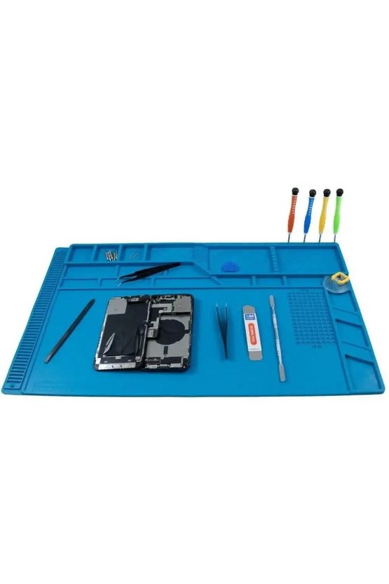 S-180 Mıknatıslı Silikon Lehim Pedi Antistatik Tamir Matı