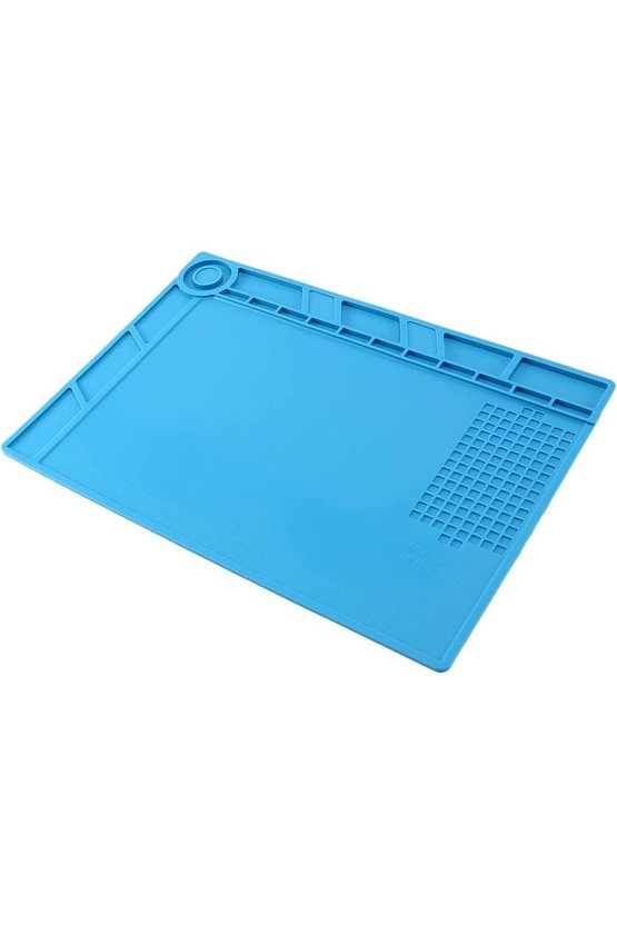 sS-140 Antistatik ESD Mıknatıslı Silikon Lehimleme Matı 35x25