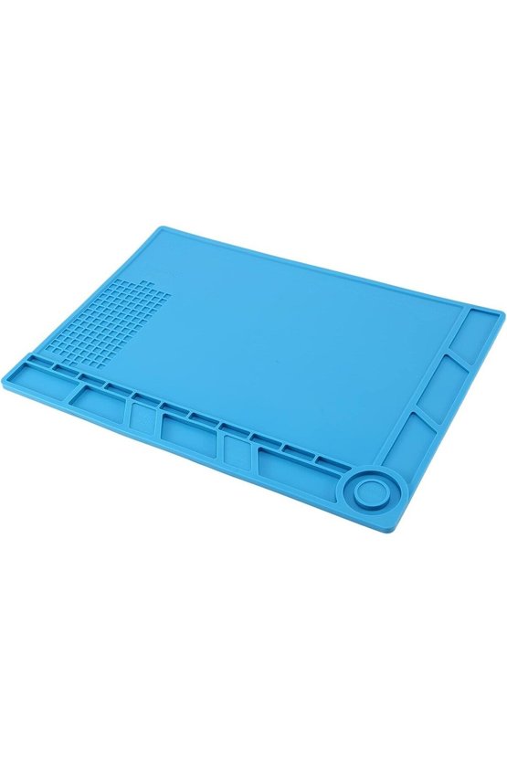 sS-140 Antistatik ESD Mıknatıslı Silikon Lehimleme Matı 35x25