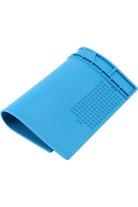sS-140 Antistatik ESD Mıknatıslı Silikon Lehimleme Matı 35x25