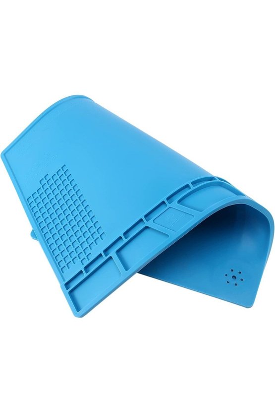 sS-140 Antistatik ESD Mıknatıslı Silikon Lehimleme Matı 35x25