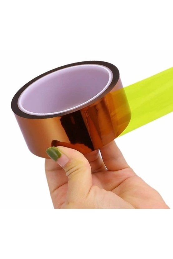 Isıya Dayanıklı Yüksek Isı İzolasyonlu Poliimid Kapton Bant 30mm x 30M