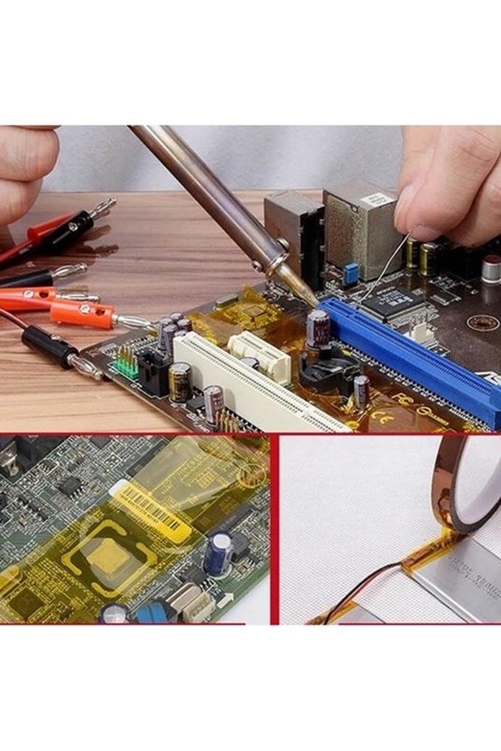 Isıya Dayanıklı Yüksek Isı İzolasyonlu Poliimid Kapton Bant 30mm x 30M