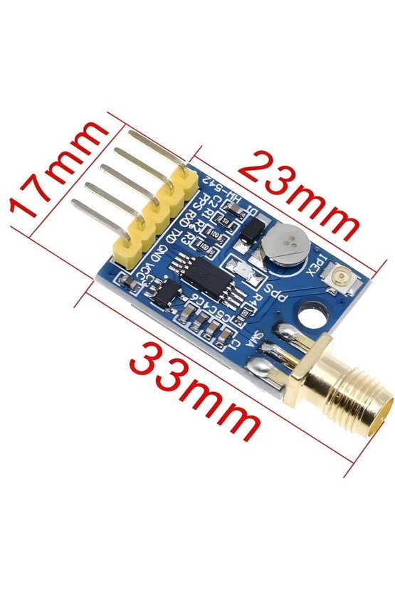 NEO-6M GPS Modülü Arduino Uyumlu Dahili EEPROM SMA Konnektörlü Mini Konum Sensörü