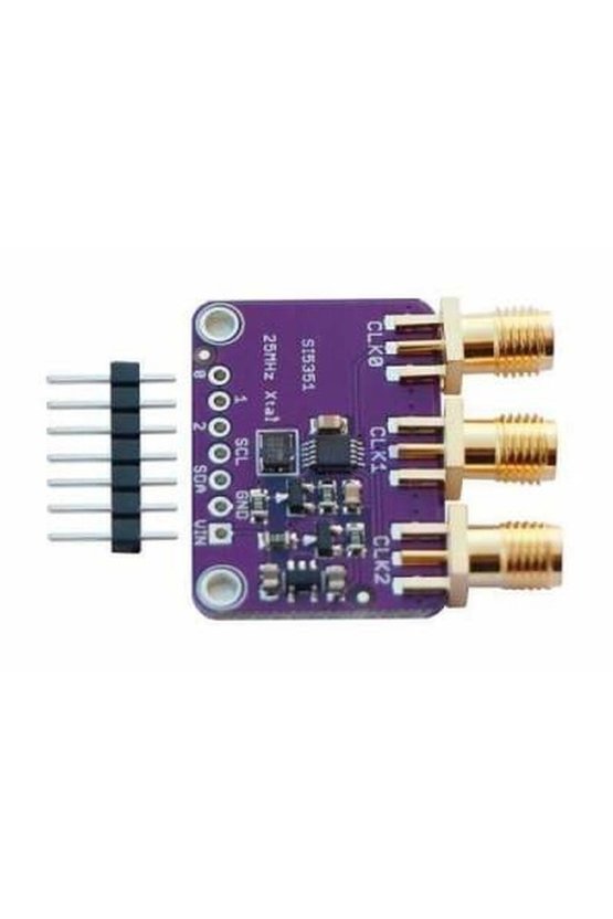 CJMCU Si5351 I2C Saat Sinyal Jeneratör Modülü 8kHz-160MHz 3 Çıkışlı