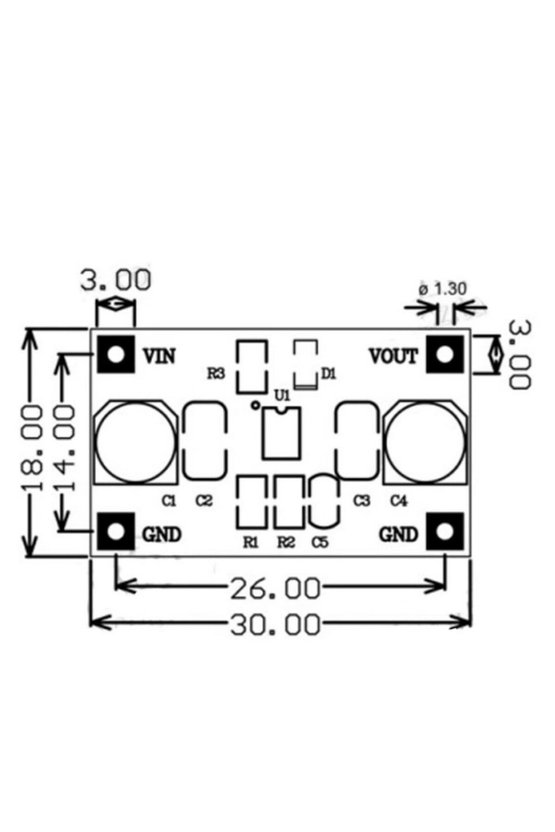 LT3045 Ultra Düşük Gürültülü 3.3V Lineer Voltaj Regülatör Modülü