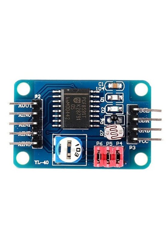 PCF8591 8 Bit I2C Analog Dijital ve Dijital Analog Dönüştürücü Modülü