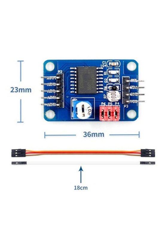 PCF8591 8 Bit I2C Analog Dijital ve Dijital Analog Dönüştürücü Modülü