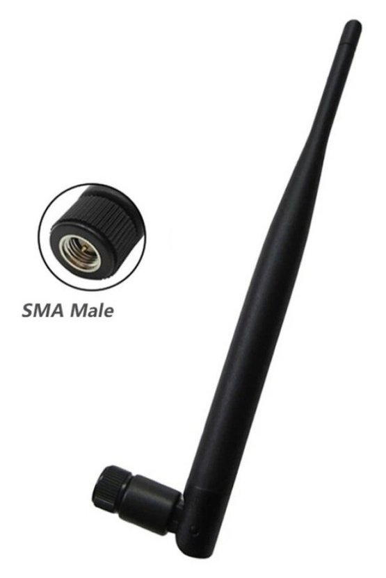 SMA Erkek 900 MHz 5 dBi Çok Yönlü RF Haberleşme Anteni
