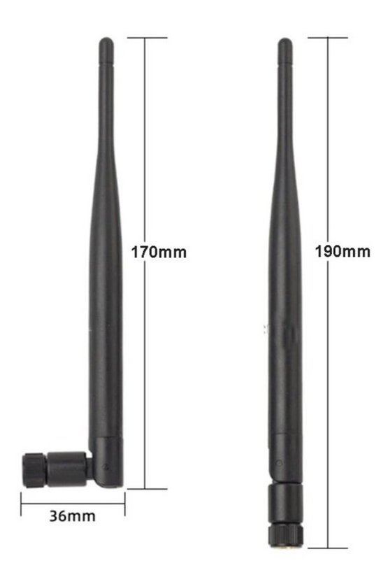 SMA Erkek 900 MHz 5 dBi Çok Yönlü RF Haberleşme Anteni
