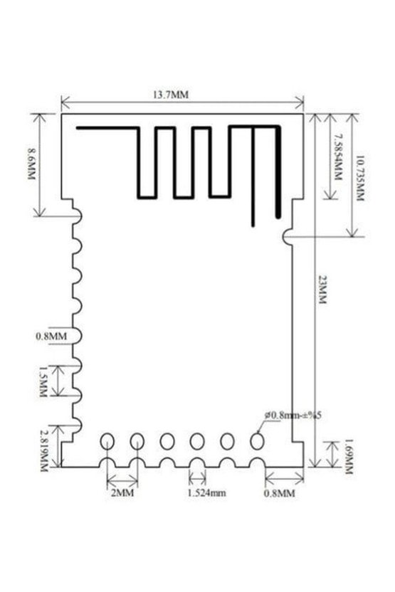 JDY-41 2.4GHz Kablosuz Seri Port RF Alıcı Verici Transceiver Modül