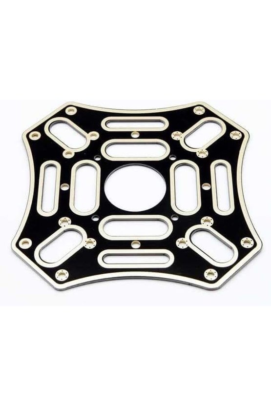F450 PCB Kartlı Quadcopter Drone Gövde Kiti Kırmızı Siyah Kol
