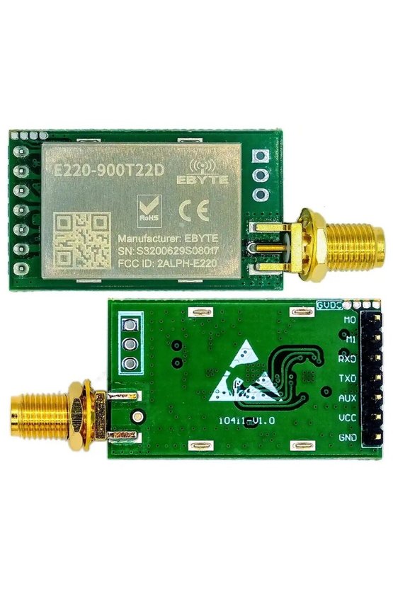 E220-900T22D 868MHz 915MHz 22dBm LoRa Kablosuz İletişim Modülü