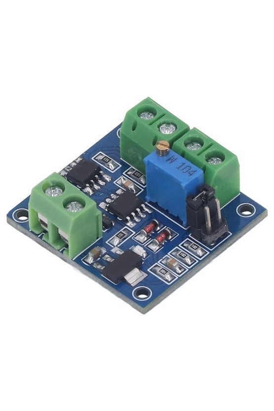 PWM Sinyalinden Analog Voltaj Çevirici Dönüştürücü Modül 0-5V 0-10V PLC Motor Kontrol