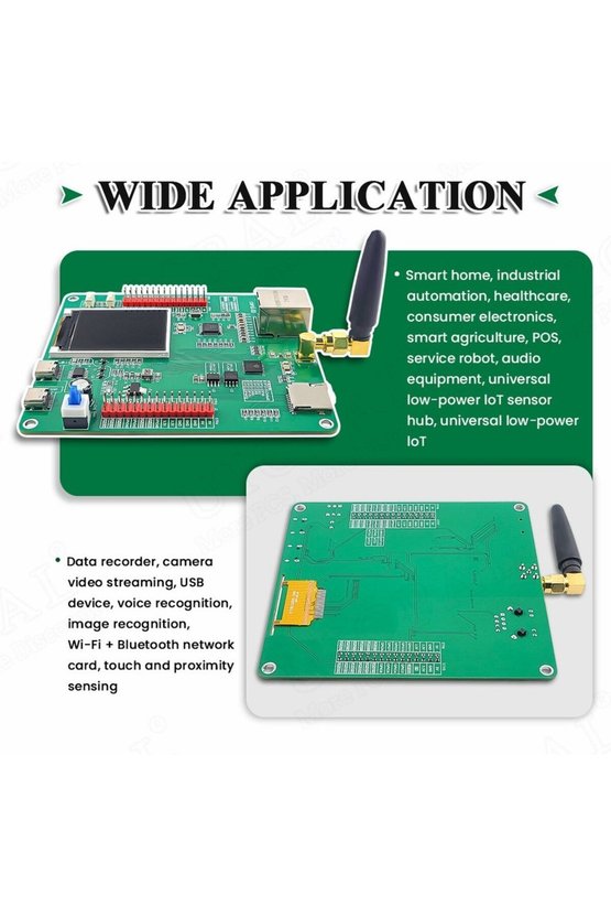 ESP32-S3 W5500 Ethernet N16R8 1.77 İnç LCD Ekranlı WiFi Bluetooth Geliştirme Kartı
