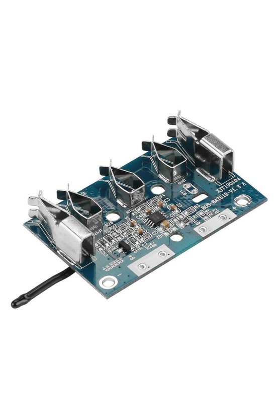BAT618 Uyumlu 18V 18650 Li-ion Batarya BMS Koruma Kartı Seti