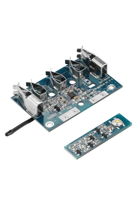 BAT618 Uyumlu 18V 18650 Li-ion Batarya BMS Koruma Kartı Seti