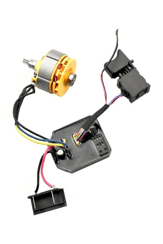 Dayi 2106, 161 ve 169 Uyumlu Fırçasız Motor ve Kontrol Kartı Seti ve Buton Seti.