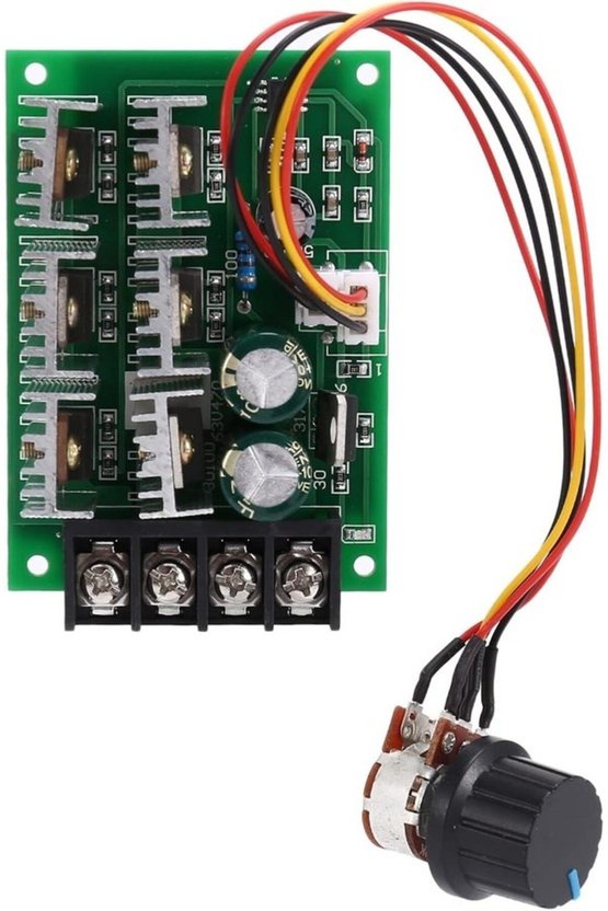 2000W 40A DC 9V-55V PWM Motor Hız Kontrol Devresi Modülü